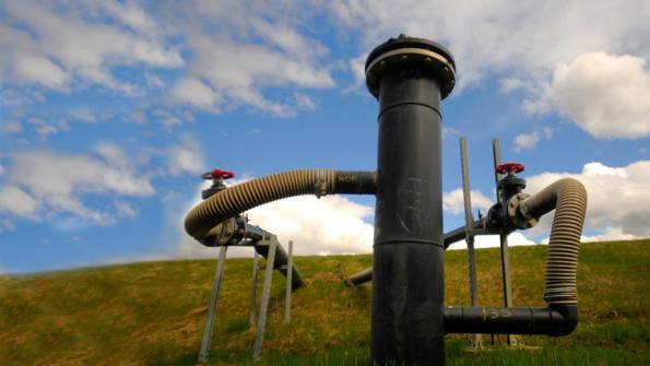 Landfill gas wellhead