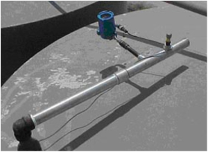 Thermal mass flow meters are ideal for measuring flow rates in storage vessels, tank batteries, and VRUs