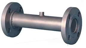 Inline Flow Meter with Flanges