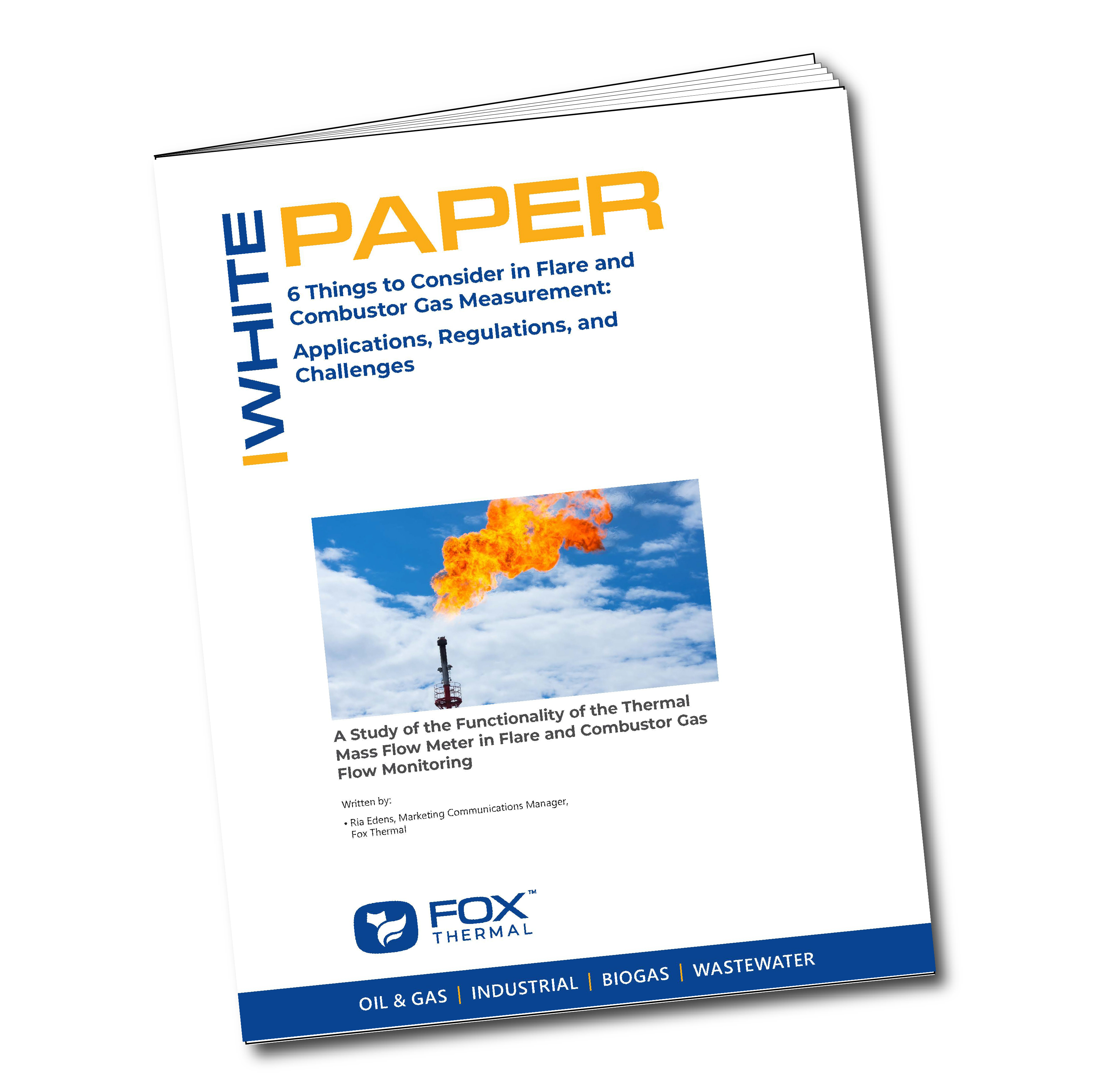 Flare White Paper Cover Image